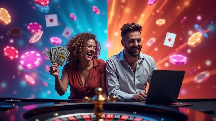 Pengguna mengakses fitur responsible gaming menang4d pada perangkat mobile